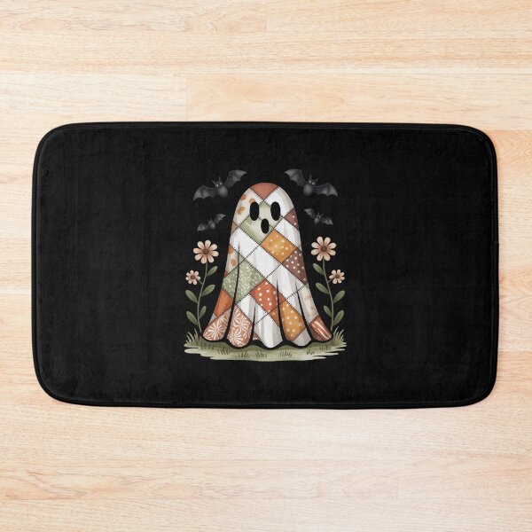 Item preview, Cute Spooky Patchwork Floral Ghost Chicken Halloween designed and sold by CultureSpec.
