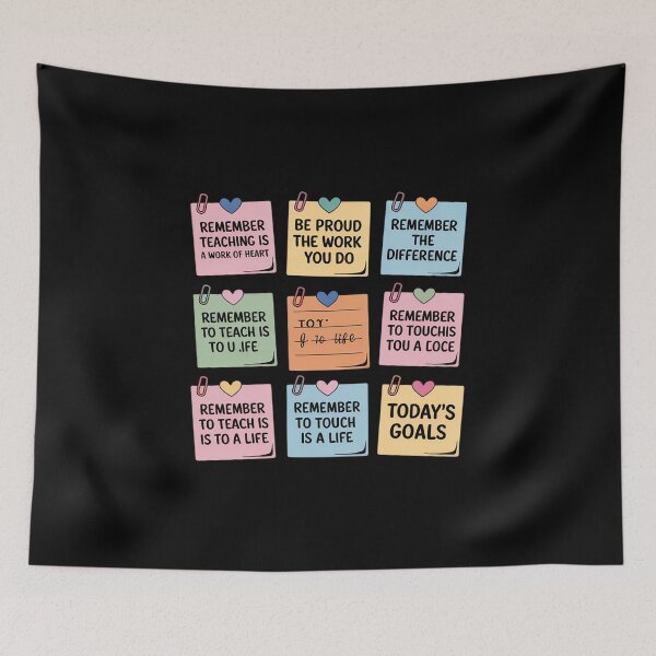 Item preview, Cute Teacher Reminder Notes Back to School Teacher Life designed and sold by CultureSpec.