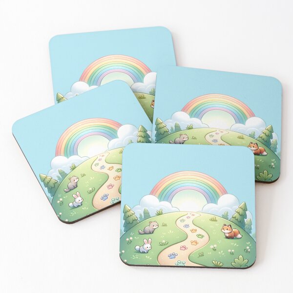 Item preview, Path of Paw Prints – A Journey to Gentle Magic designed and sold by HappySproutArt.