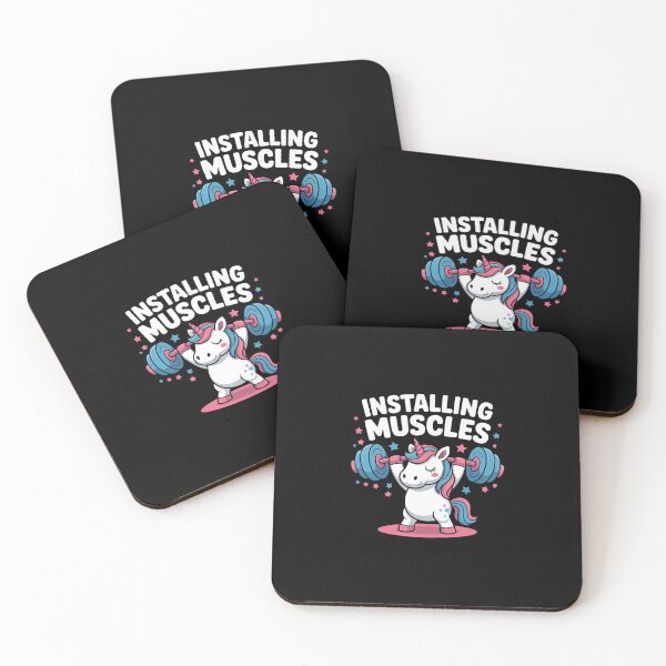 Item preview, Cute Unicorn Workout Gym Fitness Weightlifting designed and sold by CultureSpec.