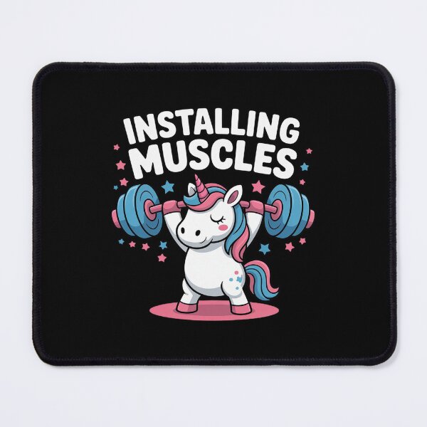 Item preview, Cute Unicorn Workout Gym Fitness Weightlifting designed and sold by CultureSpec.
