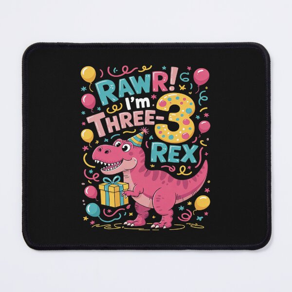 Item preview, RAWR I'm Three Rex for 3 year old 3 Rex Birthday designed and sold by GaryBellcvbnb.