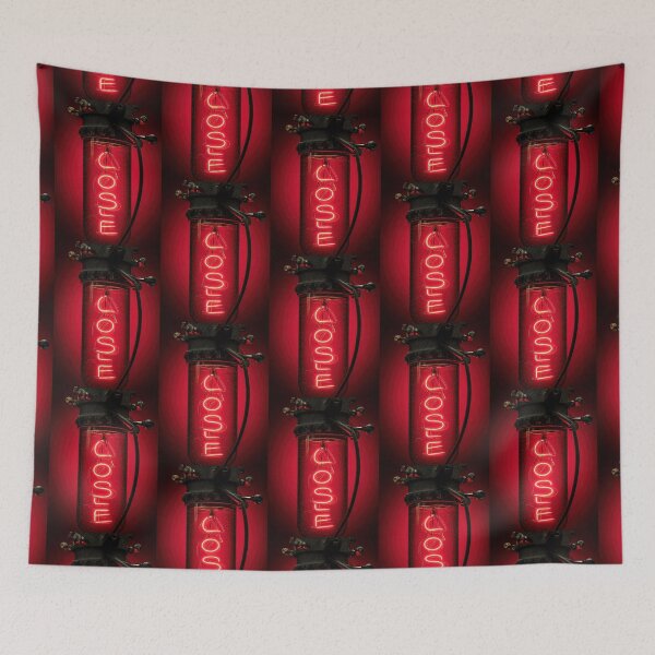 Item preview, Neon “CLOSE” Sign Inside Light Bulb – Modern Red Glow Aesthetic designed and sold by Grafititee.