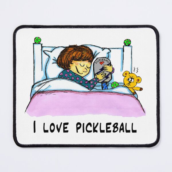 Item preview, I love pickleball designed and sold by dizzycatbiz.