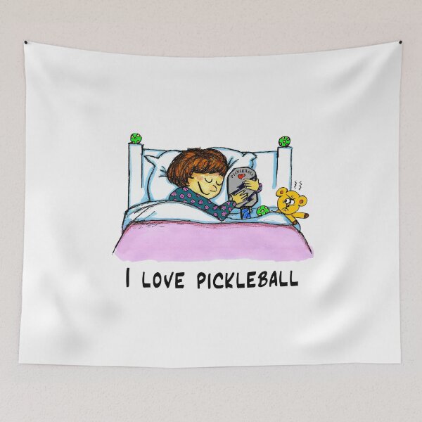 Item preview, I love pickleball designed and sold by dizzycatbiz.