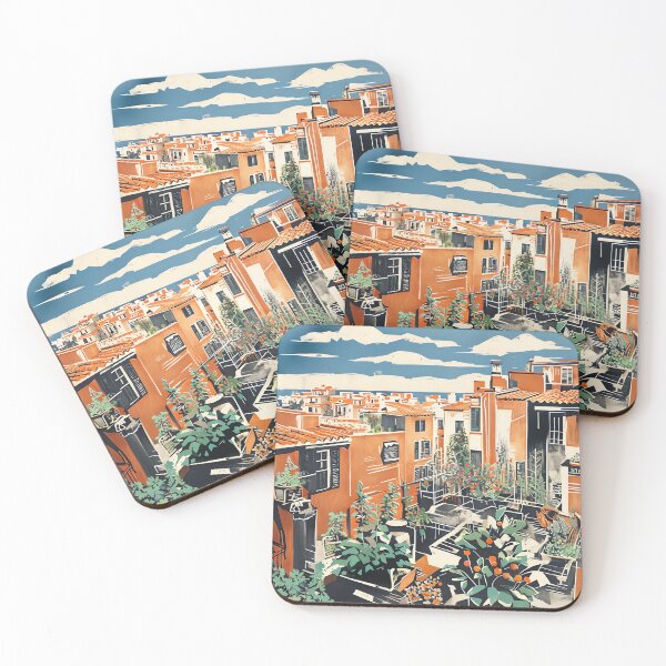 Item preview, Mediterranean Rooftop Bloom designed and sold by ONYX Pixee.