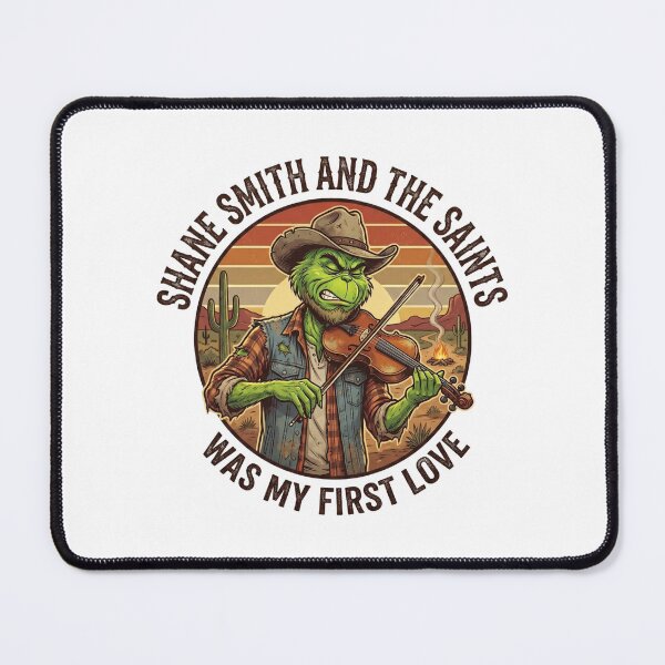 Item preview, Grinch Texas Country Fiddle Player - Red Dirt Western Music Parody designed and sold by heisergarziao.
