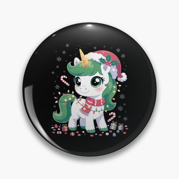 Artikelvorschau, Niedlicher Einhorn-Weihnachtsmannmützen-Pyjama für Mädchen entworfen und verkauft von CultureSpec.