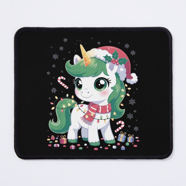Item preview, Cute Unicorrn Santa Hat Pajamas Christmas Xmas Pjs Girl designed and sold by CultureSpec.