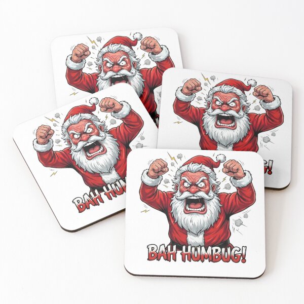 Item preview, Angry Santa Bah Humbug Meme designed and sold by SoulenCify.