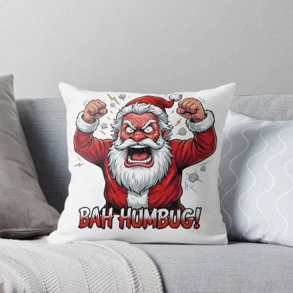 Item preview, Angry Santa Bah Humbug Meme designed and sold by SoulenCify.