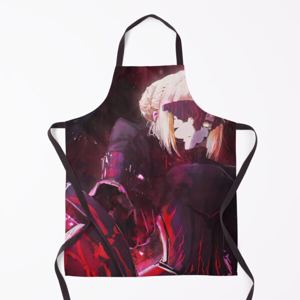 Item preview, Saber Alter Fate Stay Night anime girl cursed red armor designed and sold by Raslbazola.