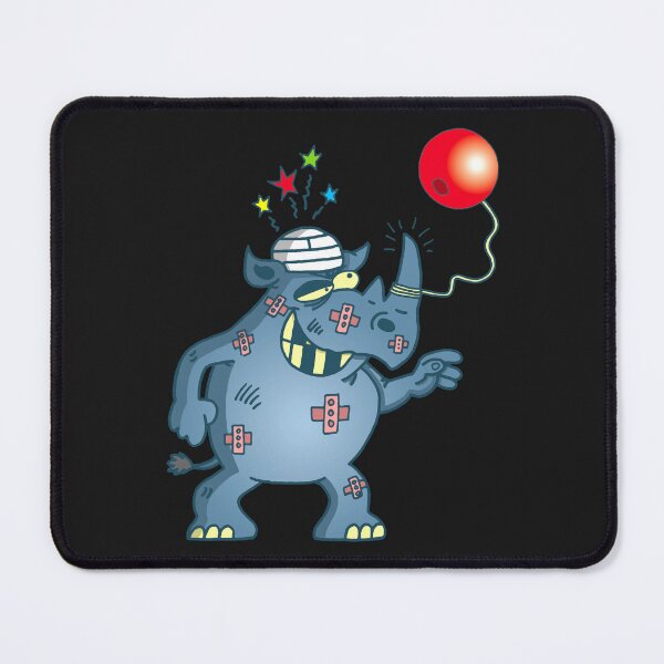 Item preview, rhinoceros and bilboquet designed and sold by Lagueny.