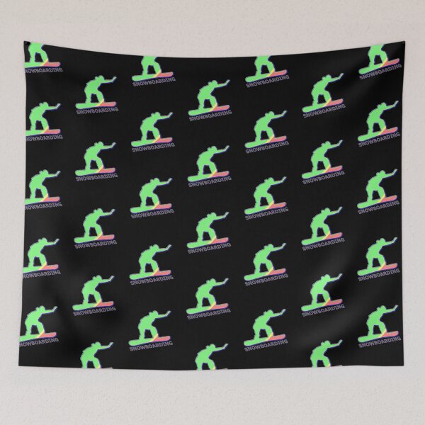 Item preview, Snowboarder is snowboarding and jumping with snowboard designed and sold by pixperienz4u.