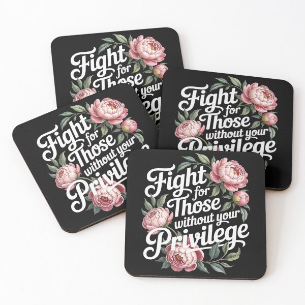 Item preview, Fight For Those Without Your Privilege Womens Rights Floral designed and sold by RayhendersonArt.