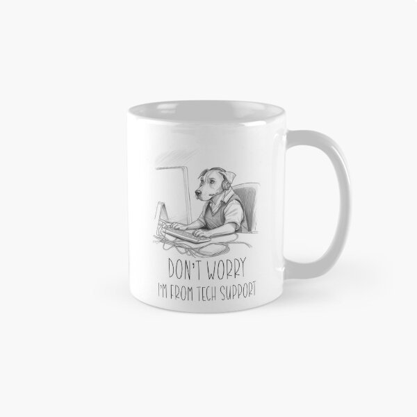 Item preview, Don't worry I'm from tech support - Dog t-shirt  designed and sold by Luisshopp.