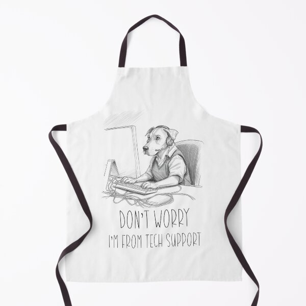 Item preview, Don't worry I'm from tech support - Dog t-shirt designed and sold by Luisshopp.