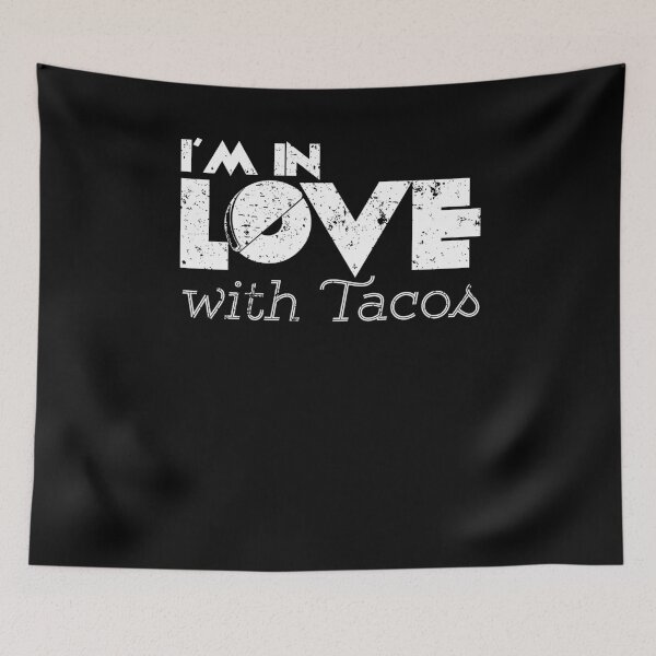 Item preview, Funny Valentine Gifts Shirt In Love With Tacos Funny Tacos designed and sold by shoppzee.