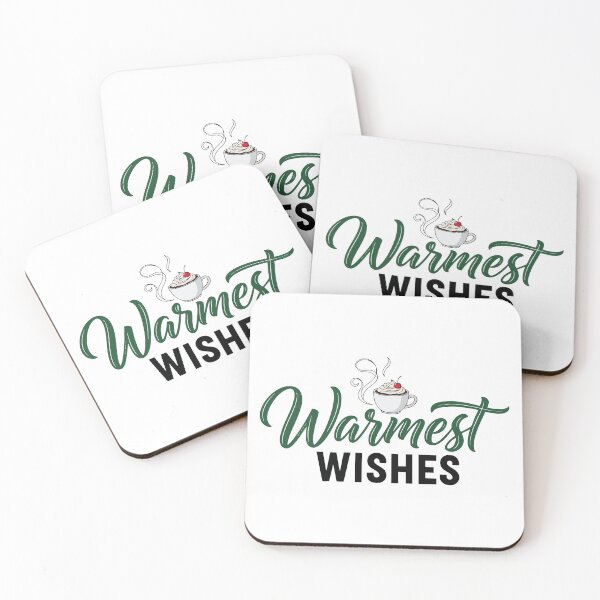 Item preview, Warmest Wishes Christmas Hot Cocoa Design designed and sold by graphicnew.