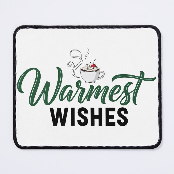 Item preview, Warmest Wishes Christmas Hot Cocoa Design designed and sold by graphicnew.