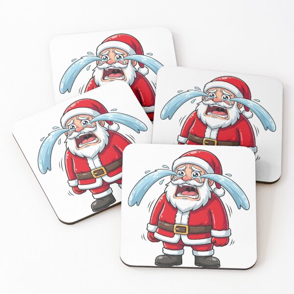 Item preview, Funny Crying Santa Christmas Meme designed and sold by SoulenCify.