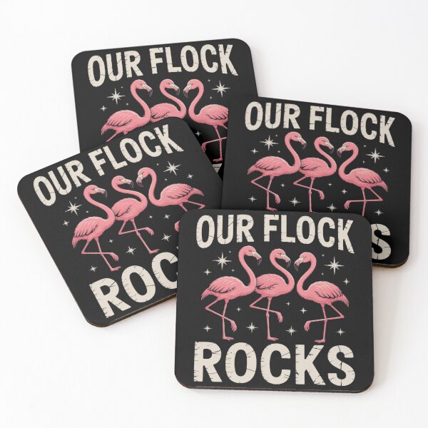 Item preview, Flamingo Family Group Vacation Matching designed and sold by RayhendersonArt.