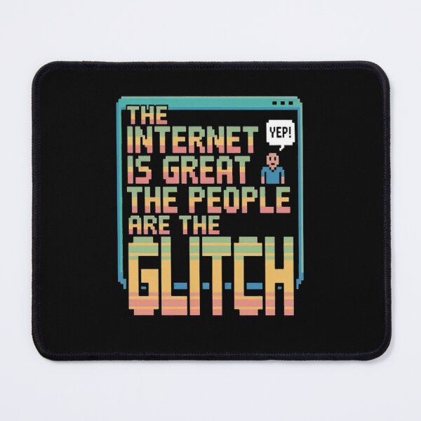 Item preview, Internet Meme – The People Are The Glitch - Pixel designed and sold by StuffNestie.