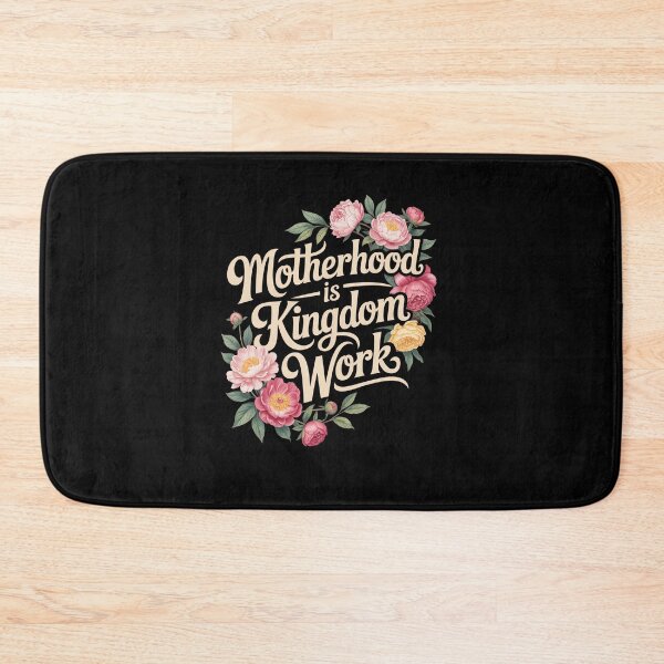 Item preview, Floral Motherhood Is Kingdom Work Mama Mothers Day designed and sold by RayhendersonArt.