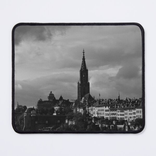 Item preview, Bern Minster, Switzerland – Black and white panorama designed and sold by SE-Visuals.