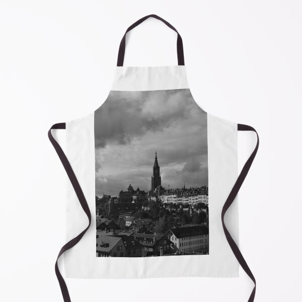Item preview, Bern Minster, Switzerland – Black and white panorama designed and sold by SE-Visuals.