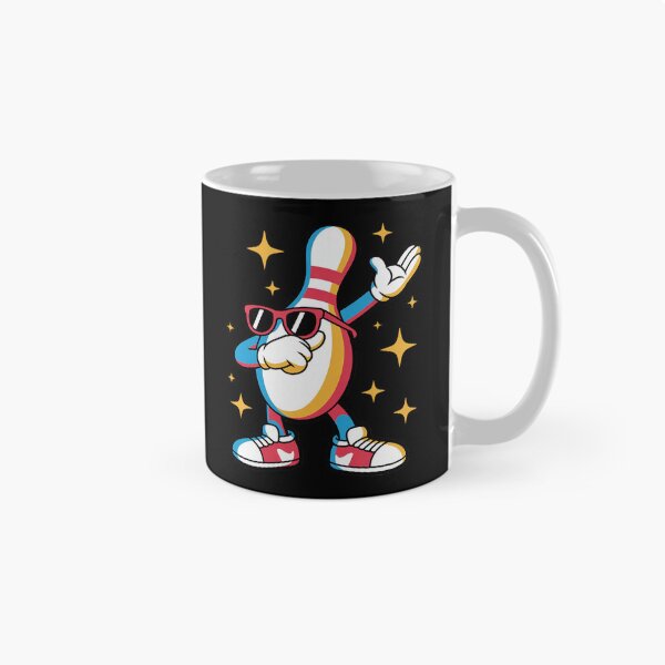 Item preview, Dabbing Bowling Pin Cool Sunglasses Bowler Team Player designed and sold by HardcoreTour.