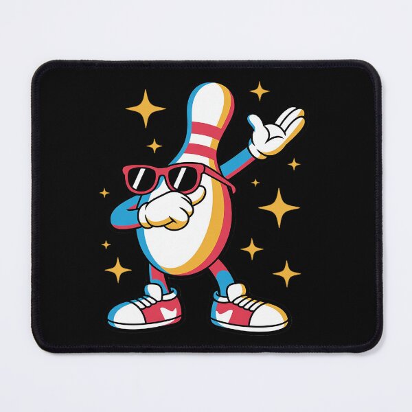 Item preview, Dabbing Bowling Pin Cool Sunglasses Bowler Team Player designed and sold by HardcoreTour.