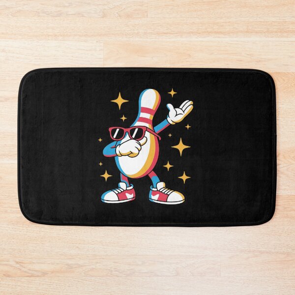 Item preview, Dabbing Bowling Pin Cool Sunglasses Bowler Team Player designed and sold by HardcoreTour.