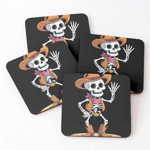 Item preview, Dabbing Skeleton Cowboy Halloween Costume Kids Boys Men designed and sold by HardcoreTour.