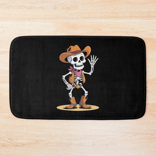 Item preview, Dabbing Skeleton Cowboy Halloween Costume Kids Boys Men designed and sold by HardcoreTour.