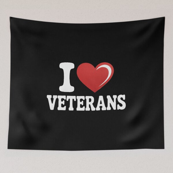 Item preview, I LOVE HEART VETERANS VETERANS DAY designed and sold by IhanVaanMaArt.