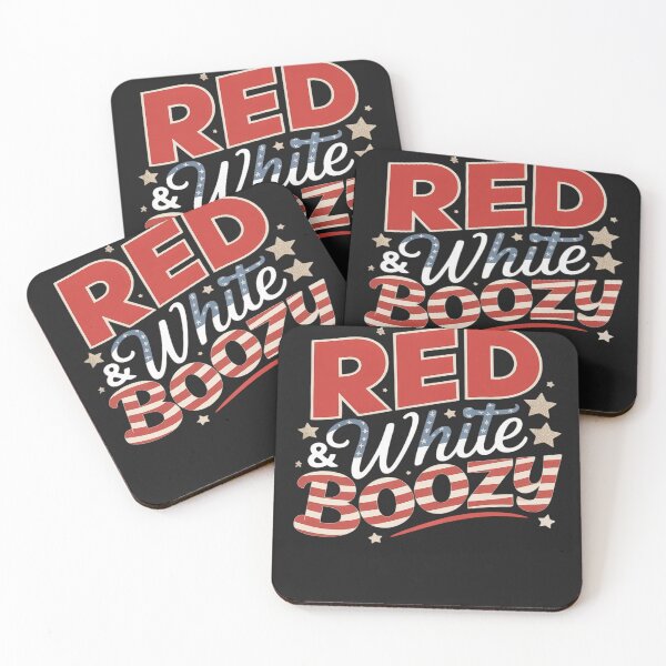 Item preview, Red White and Boozy 4th of July USA Booze American designed and sold by GaryBellcvbnb.