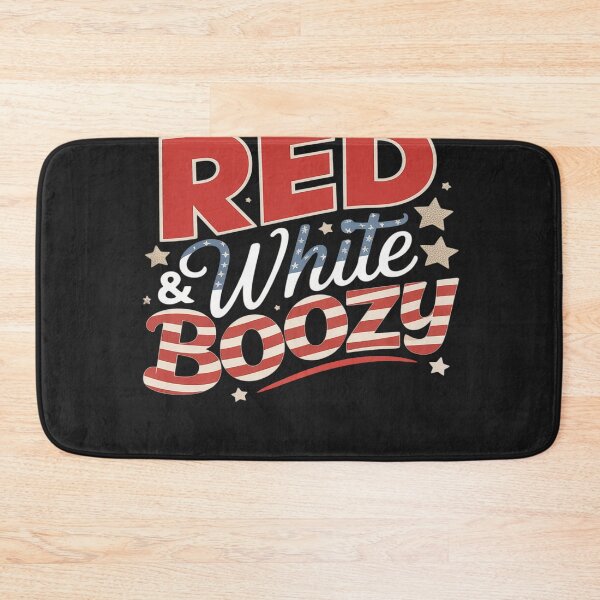 Item preview, Red White and Boozy 4th of July USA Booze American designed and sold by GaryBellcvbnb.