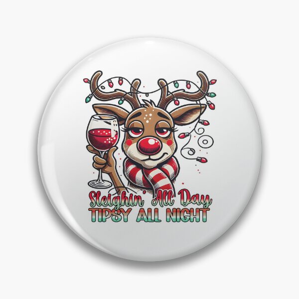 Item preview, Sleighing All Day Tipsy All Night designed and sold by Torionrad.