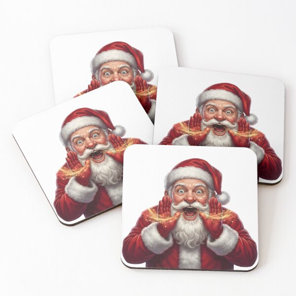 Item preview, Surprised Santa Christmas Meme Art designed and sold by SoulenCify.