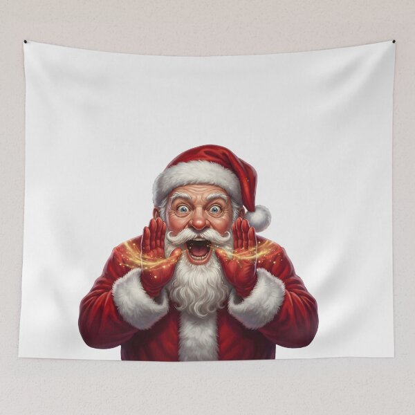 Item preview, Surprised Santa Christmas Meme Art designed and sold by SoulenCify.