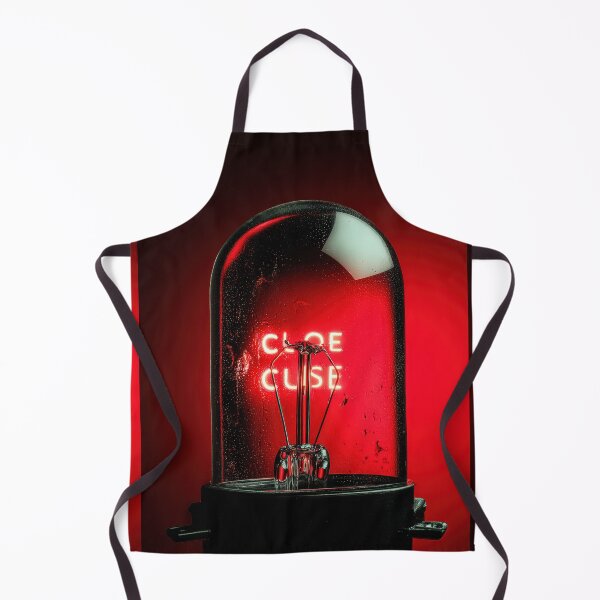 Item preview, Neon “CLOSE” Sign Inside Light Bulb – Modern Red Glow Aesthetic designed and sold by Grafititee.