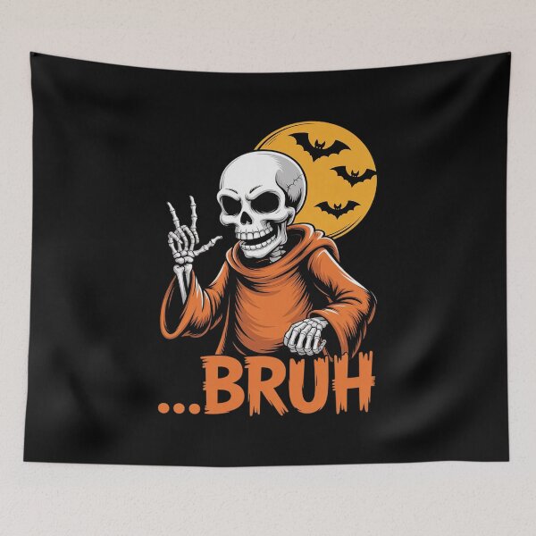 Item preview, Dabbing Skeleton Halloween – Grim Reaper designed and sold by HardcoreTour.