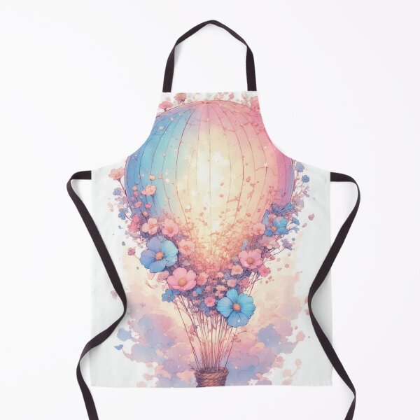 Item preview, Delicate balloon full of blooming flowers designed and sold by Mianku | Für das Leben.