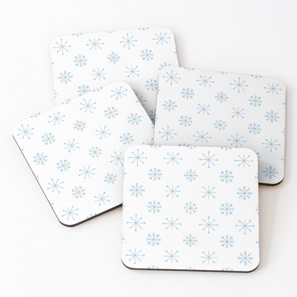 Item preview, “Minimal Winter Snowflake Pattern Design” designed and sold by digisetumedia.