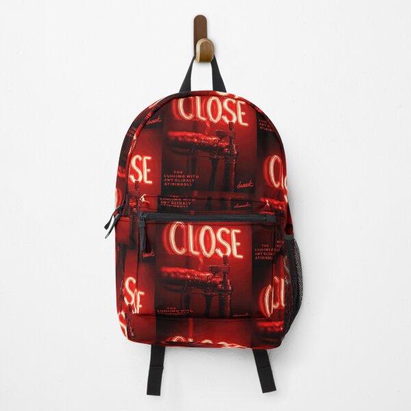 Item preview, Neon “CLOSE” Sign Inside Light Bulb – Modern Red Glow Aesthetic designed and sold by Grafititee.