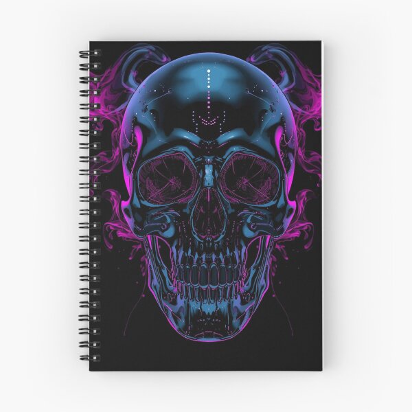 Item preview, Neon Skull Galaxy Edition designed and sold by Choco Behemoth.