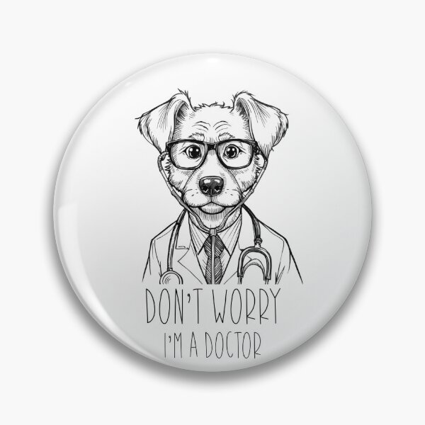 Artikelvorschau, Keine Sorge, ich bin Tierarzt – Hundearzt. entworfen und verkauft von Luisshopp.