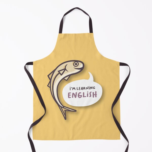 Item preview, "I'm learning English" Yellow Anchovy designed and sold by AnchoaesC.