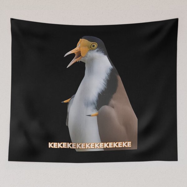 Item preview, Australian Bird, Masked Lapwing Plover, Funny “KEKEKEKEKE” designed and sold by johnfitz-tee.